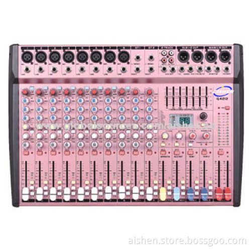 Power Mixer, 12-band Precise Level Indication